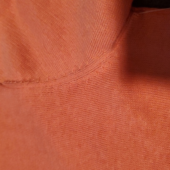 Vince Camuto Vneck Ocean Coral Collared Long Slv‎ Sz. XS Sweater - Picture 12 of 15